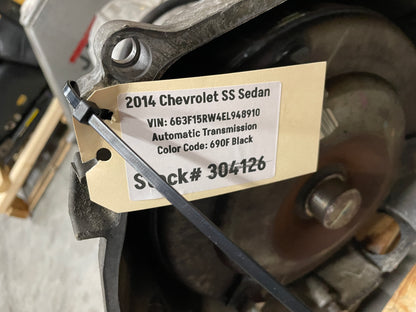 2014 Chevy SS Sedan Automatic Transmission - Day's Parts Yard