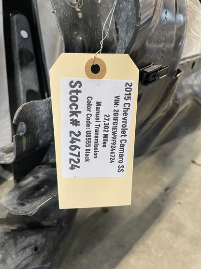 2015 Chevy Camaro SS Bare Rear Cradle Sub Frame K Member OEM