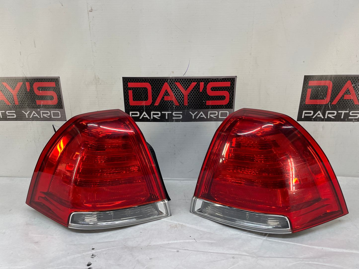 2013 Chevy Caprice PPV RH & LH Taillights Tail Light Lamps OEM - Day's Parts Yard