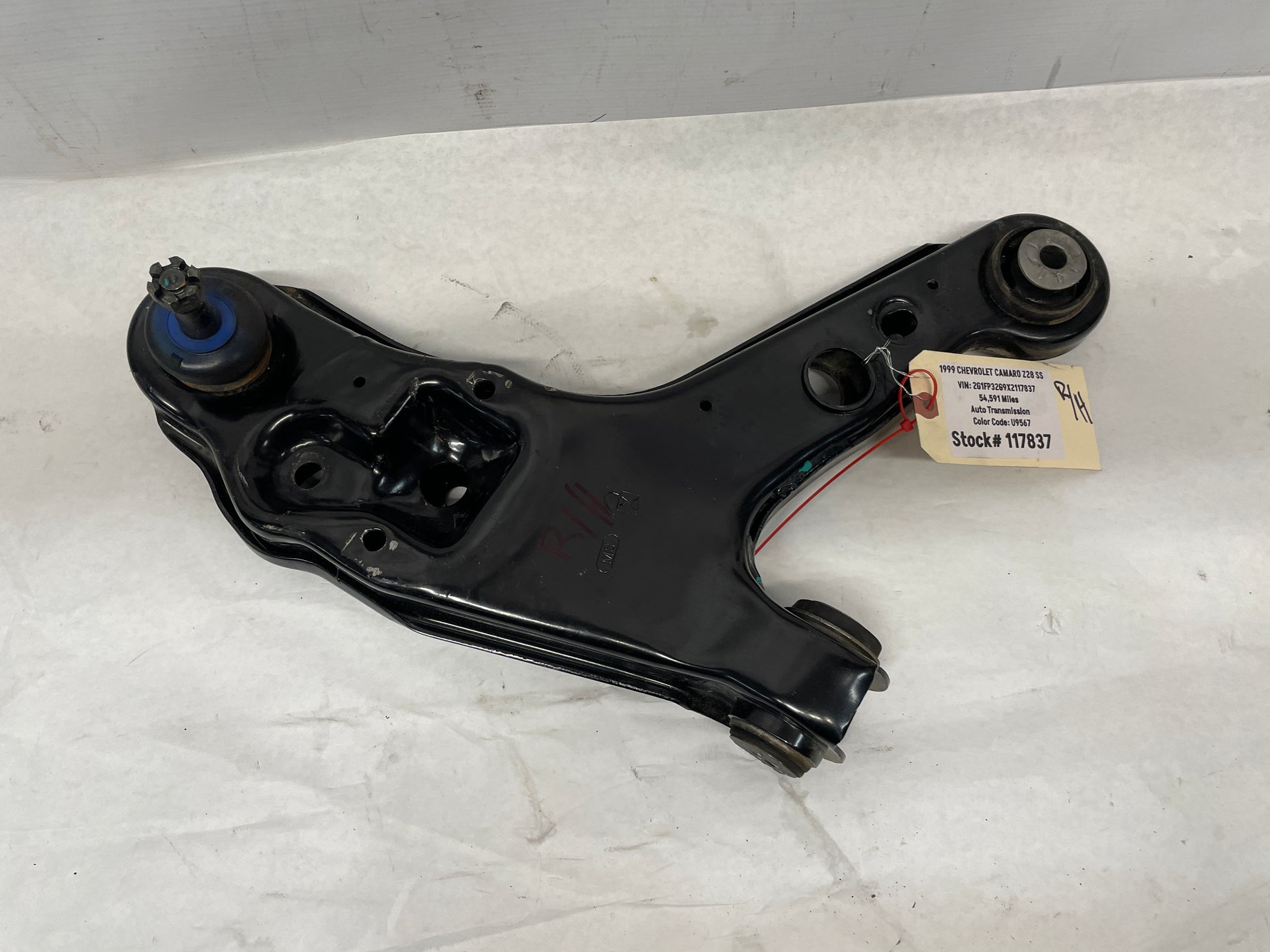 1999 Chevy Camaro Z28 SS RH Passenger Front Lower Control Arm OEM - Day's Parts Yard