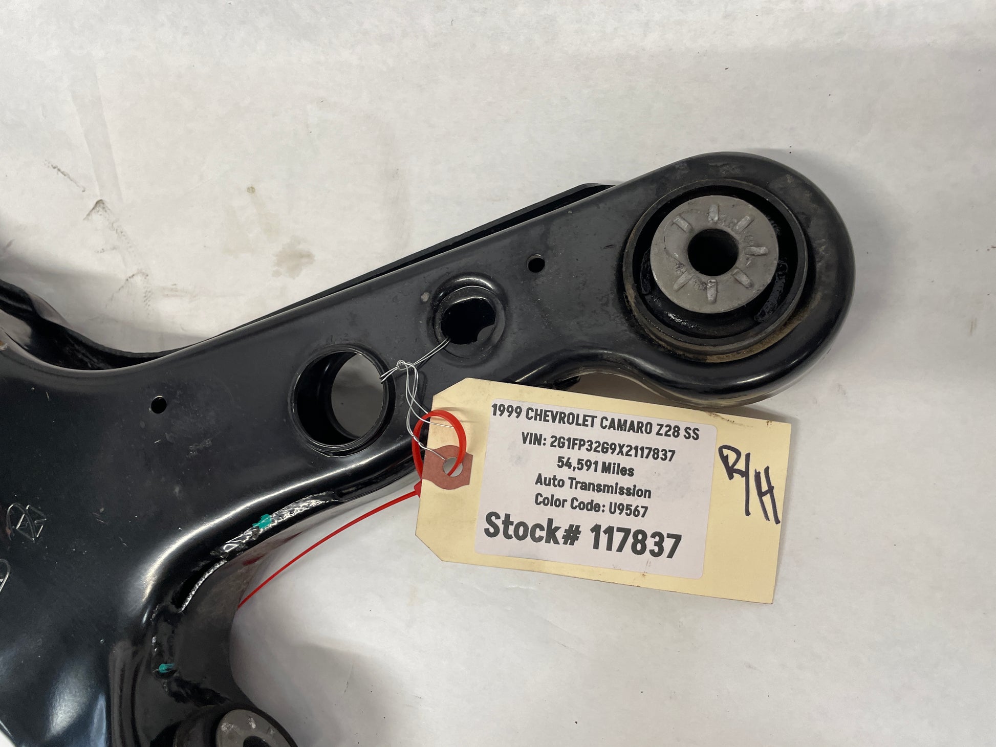 1999 Chevy Camaro Z28 SS RH Passenger Front Lower Control Arm OEM - Day's Parts Yard