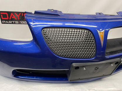2005 Pontiac GTO Front Bumper Cover Fascia Grilles Blue OEM