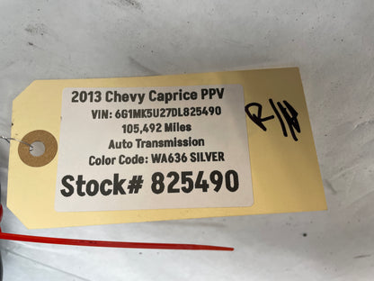 2013 Chevy Caprice PPV RH & LH Taillights Tail Light Lamps OEM - Day's Parts Yard