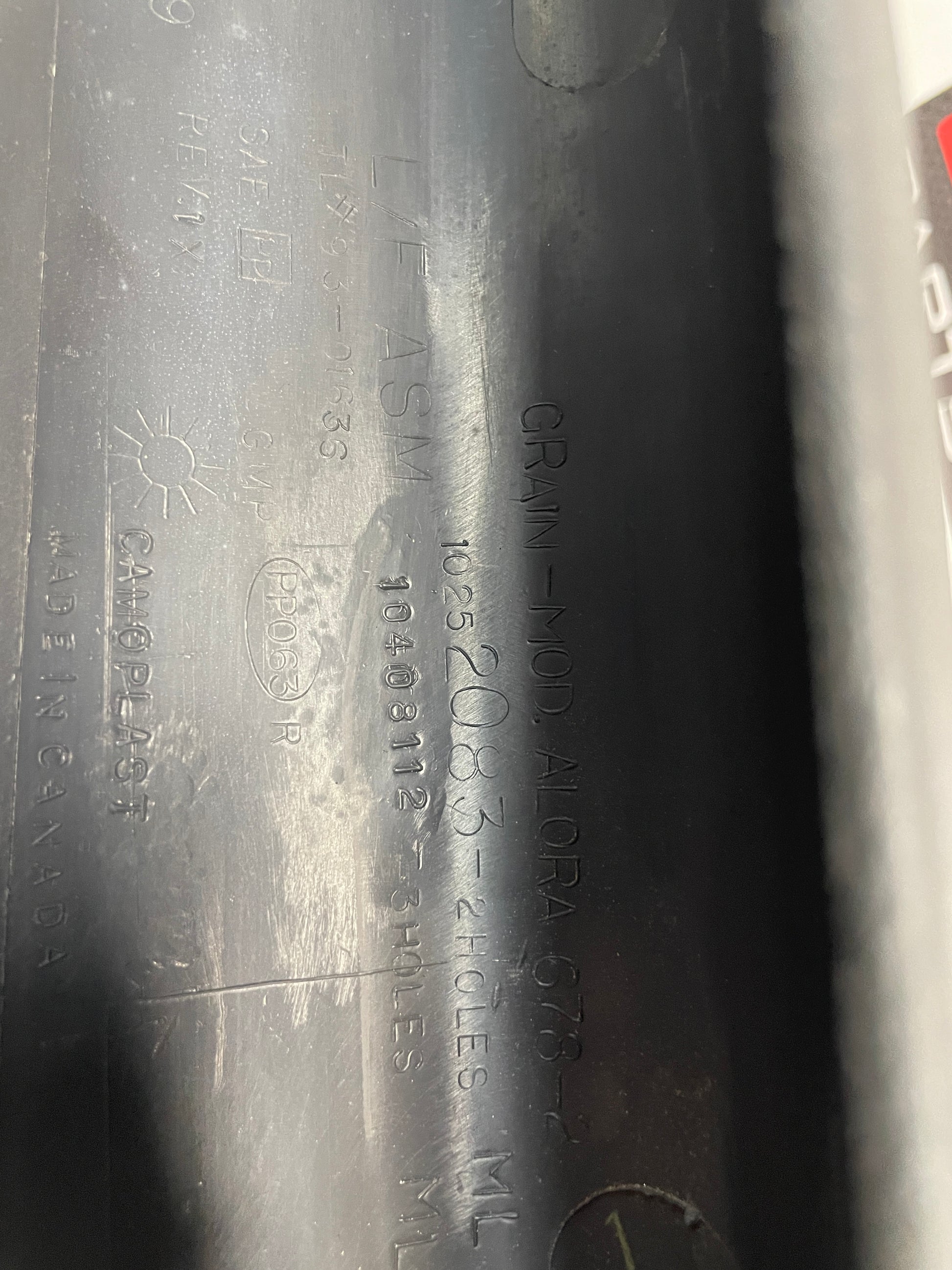 1999 Chevy Camaro Z28 SS RH & LH Interior A Pillar Windshield Trim Grey Gray OEM - Day's Parts Yard