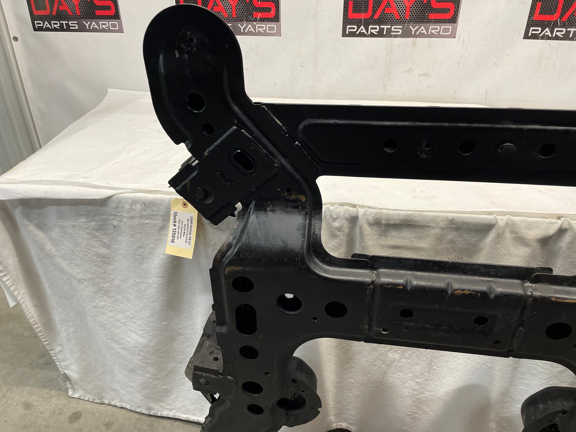 2008 Pontiac G8 GT Front Suspension Engine Cradle Cross K Member Sub Frame OEM - Day's Parts Yard