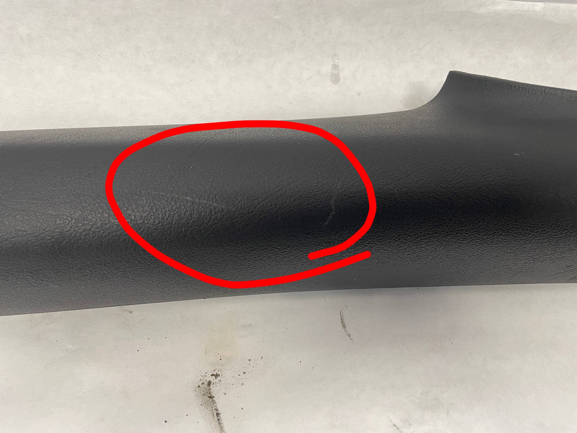1999 Chevy Camaro Z28 SS RH & LH Interior A Pillar Windshield Trim Grey Gray OEM - Day's Parts Yard