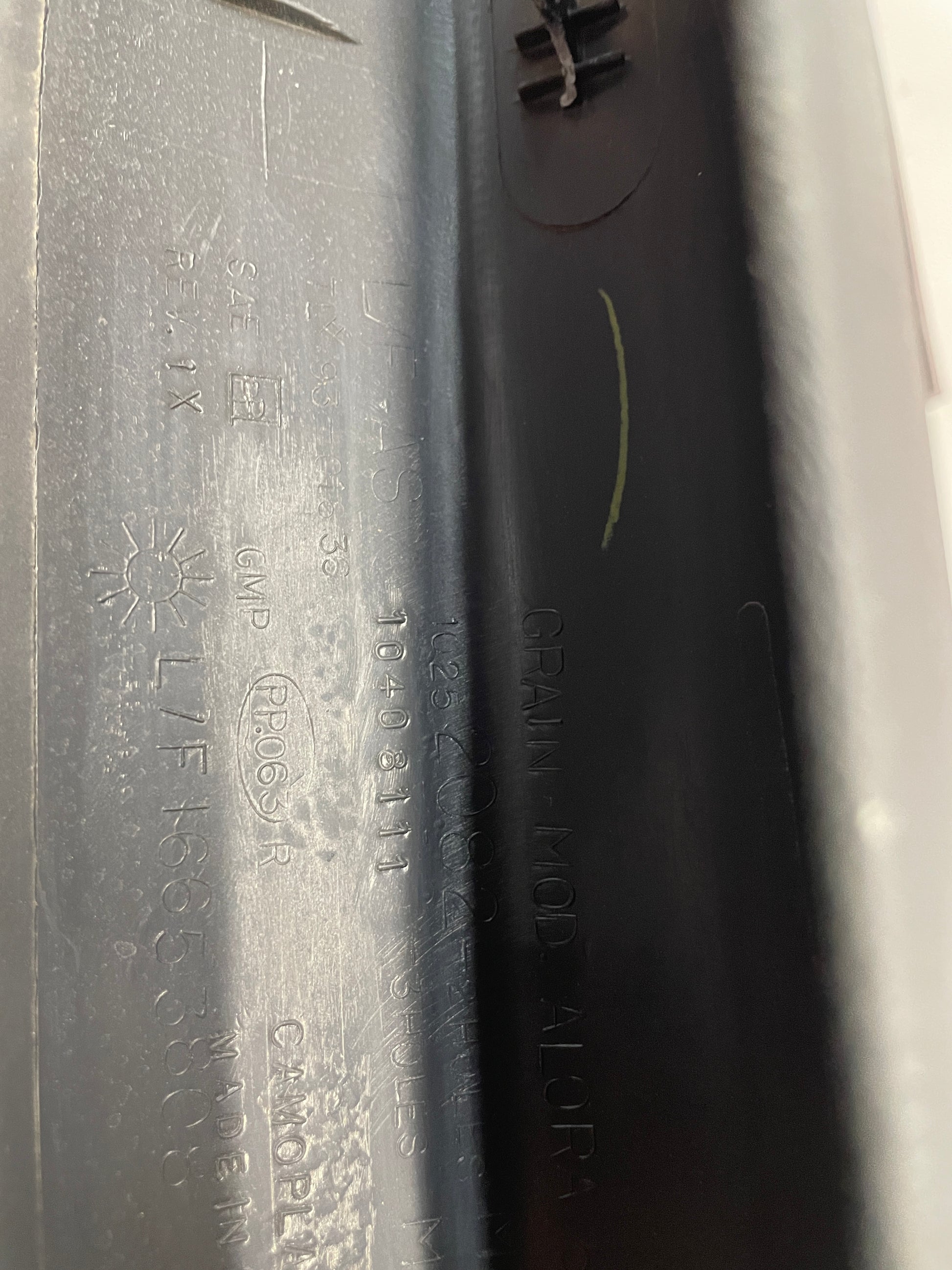 1999 Chevy Camaro Z28 SS RH & LH Interior A Pillar Windshield Trim Grey Gray OEM - Day's Parts Yard