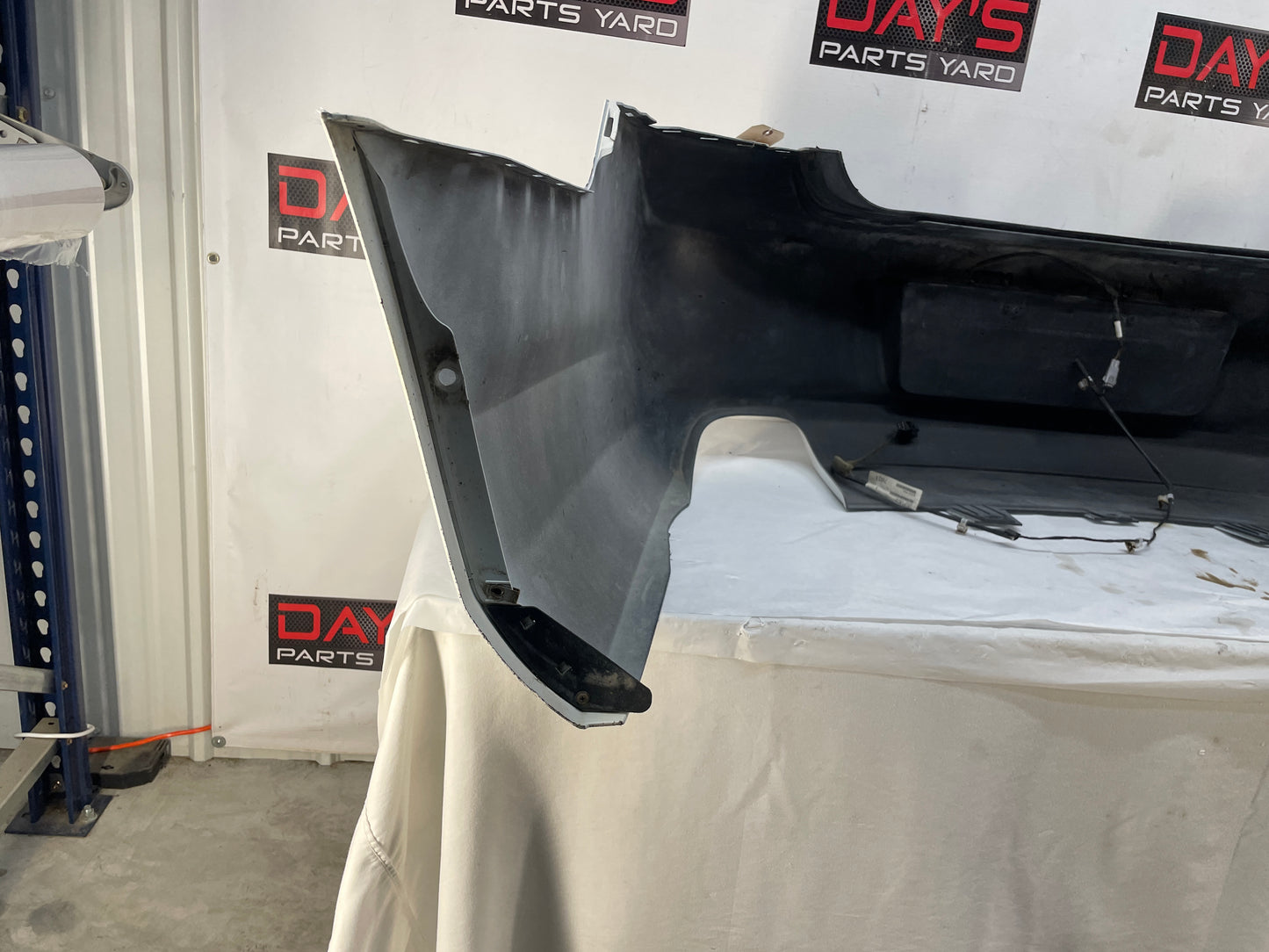 2013 Chevy Caprice PPV Rear Bumper Cover White OEM - Day's Parts Yard