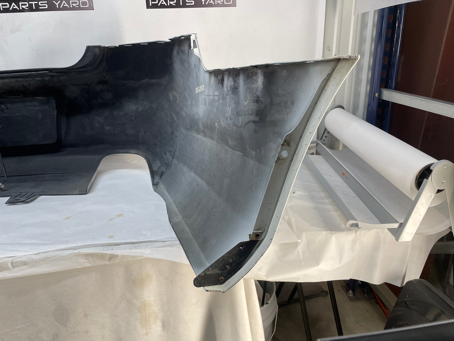 2013 Chevy Caprice PPV Rear Bumper Cover White OEM - Day's Parts Yard