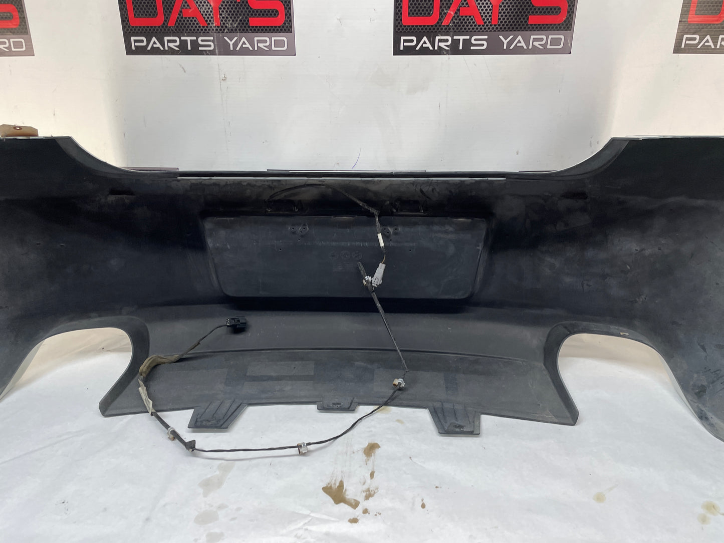 2013 Chevy Caprice PPV Rear Bumper Cover White OEM - Day's Parts Yard