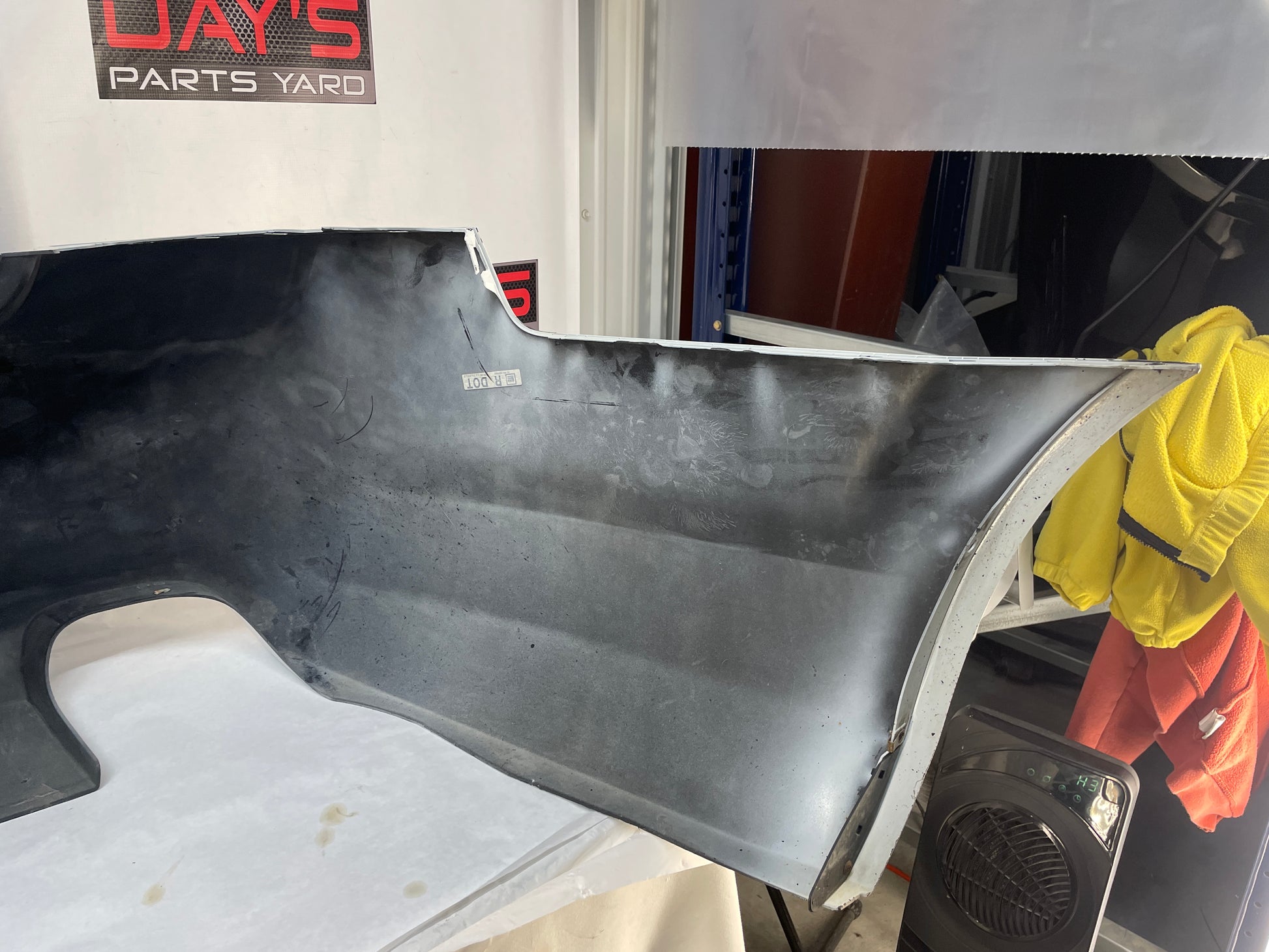 2013 Chevy Caprice PPV Rear Bumper Cover White OEM - Day's Parts Yard