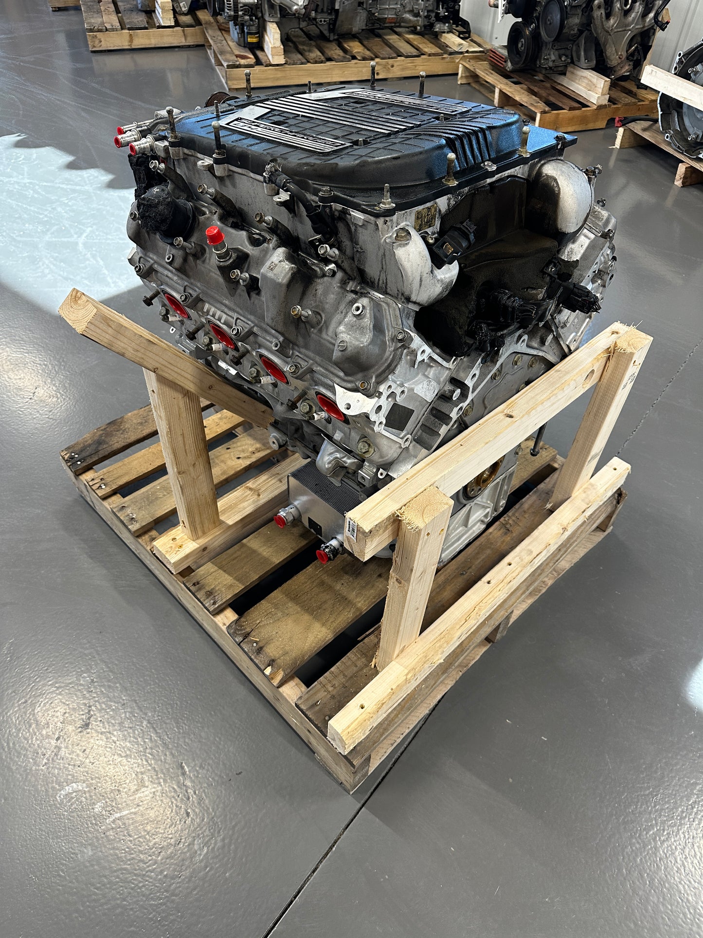 6.2L LT4 Factory Supercharged Engine Drivetrain Pullout 640HP Wet Sump