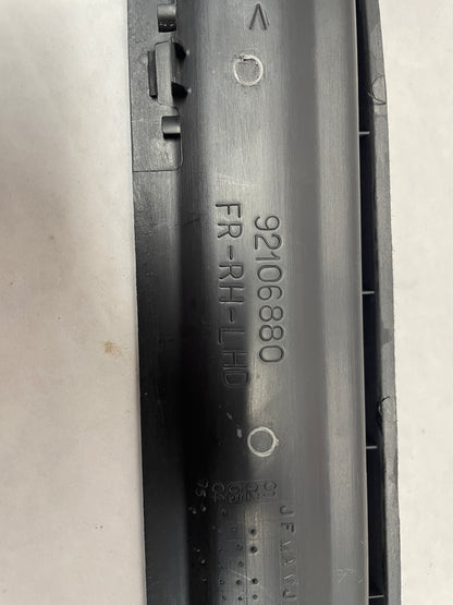 2005 Pontiac GTO RH Passenger Front Seat Outer Frame Side Track Cover Trim Molding OEM - Day's Parts Yard