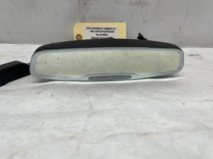2013 Chevy Camaro ZL1 Frameless Rear View Mirror w/ OnStar Auto Dimmer OEM - Day's Parts Yard