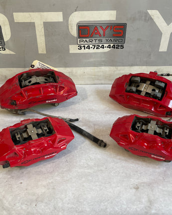 2017 Chevy Camaro SS Brembo Brake Calipers Front & Rear OEM