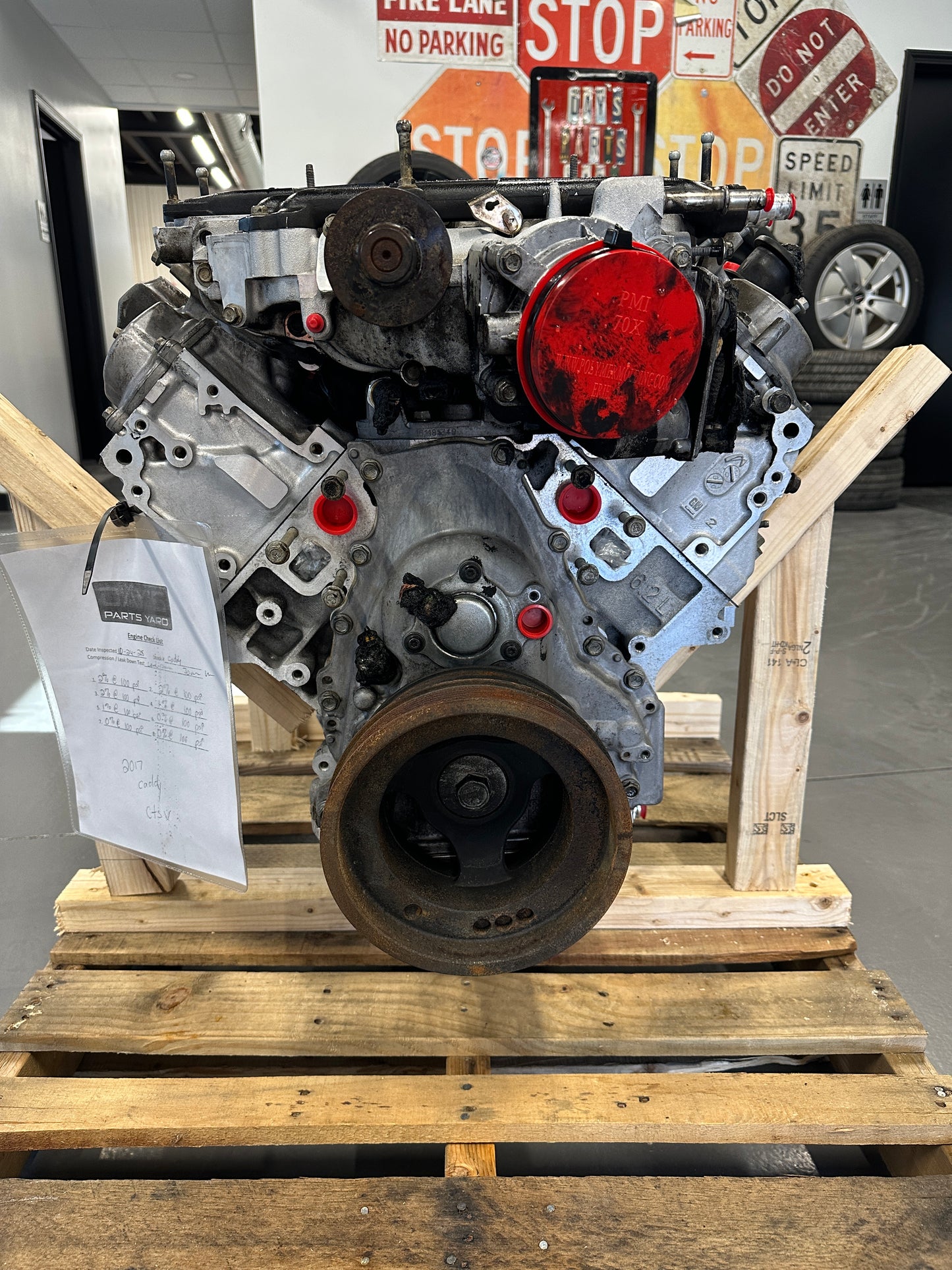 6.2L LT4 Factory Supercharged Engine Drivetrain Pullout 640HP Wet Sump