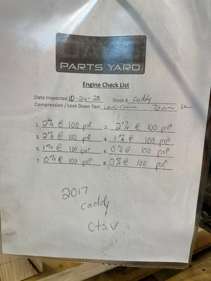 6.2L LT4 Factory Supercharged Engine Drivetrain Pullout 640HP Wet Sump