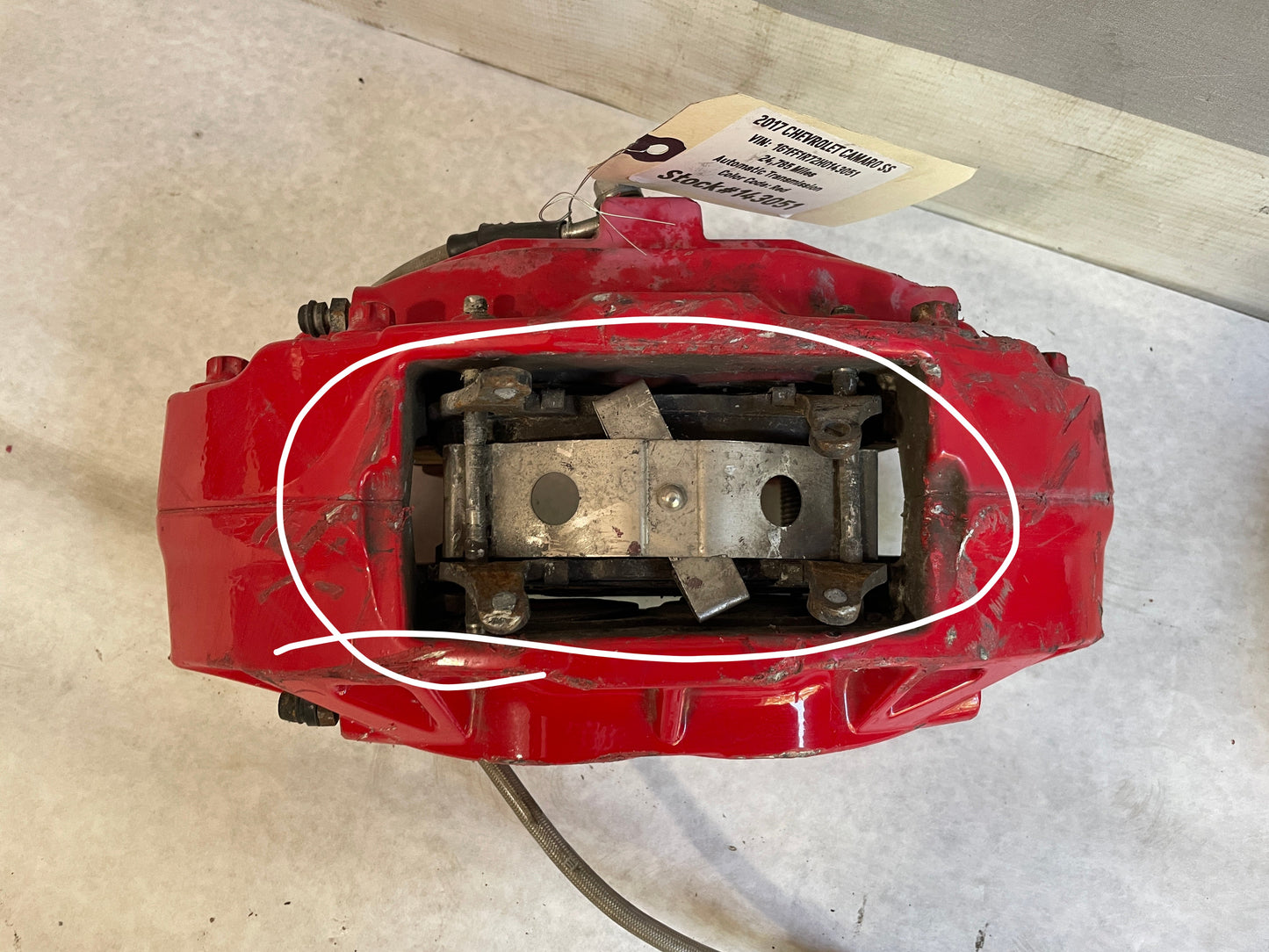 2017 Chevy Camaro SS Brembo Brake Calipers Front & Rear OEM