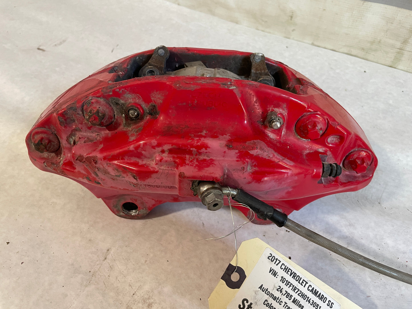 2017 Chevy Camaro SS Brembo Brake Calipers Front & Rear OEM