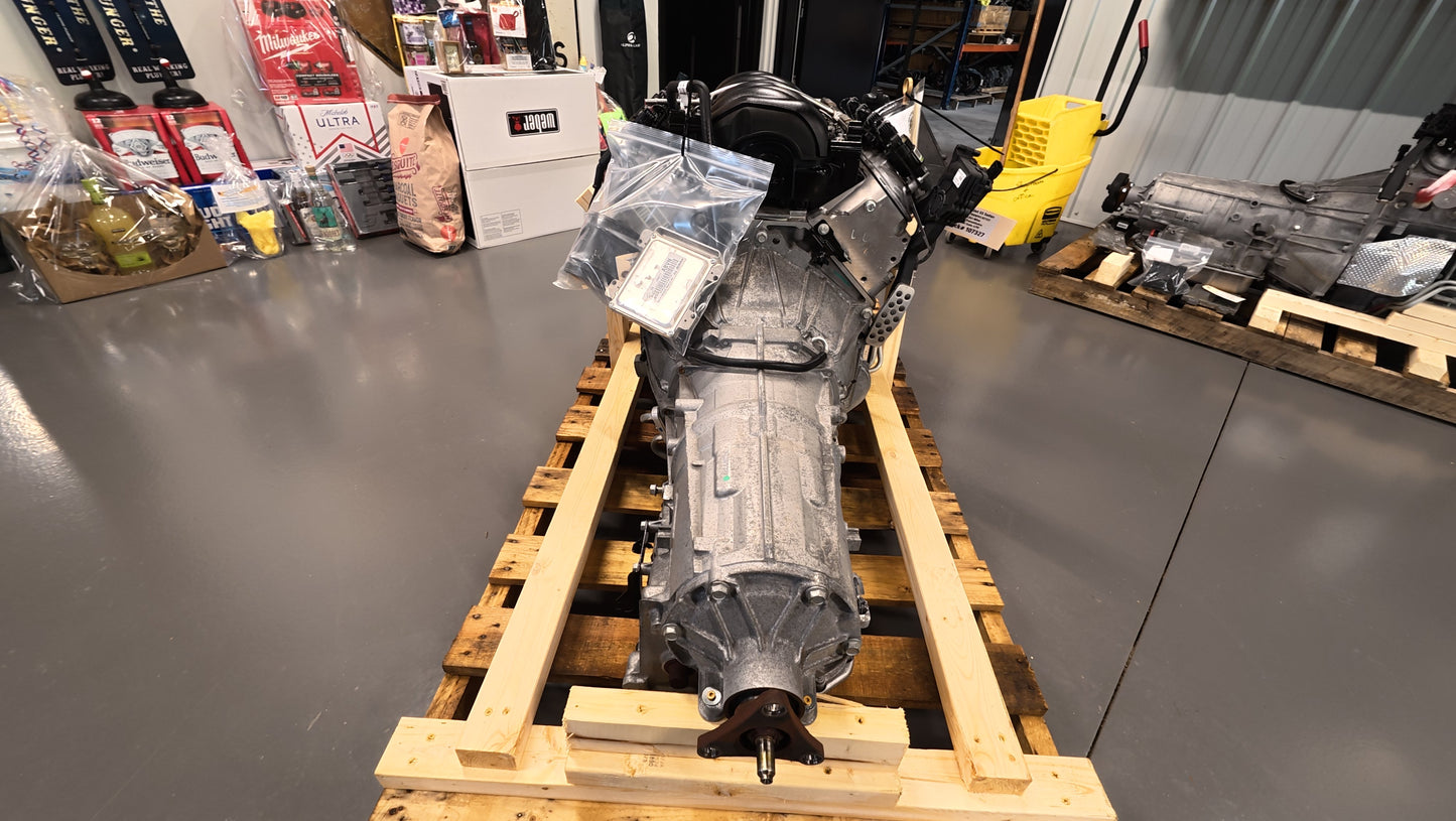 6.2L LS3 Engine 6L80 Automatic Transmission Drivetrain Pullout 415HP 68K - Day's Parts Yard