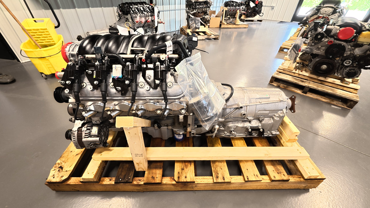 6.2L LS3 Engine 6L80 Automatic Transmission Drivetrain Pullout 415HP 68K - Day's Parts Yard