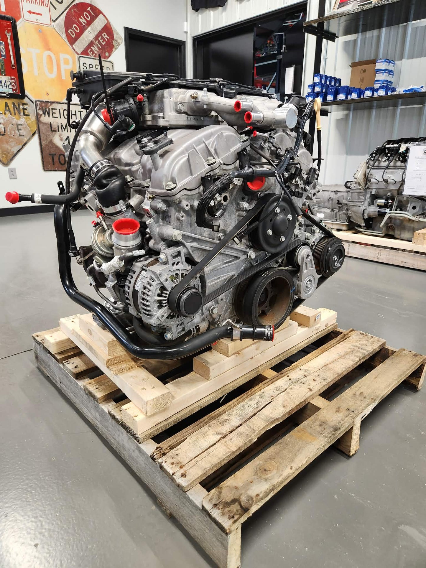 2016 Cadillac ATS-V LF4 3.6L Twin Turbo Engine Motor OEM