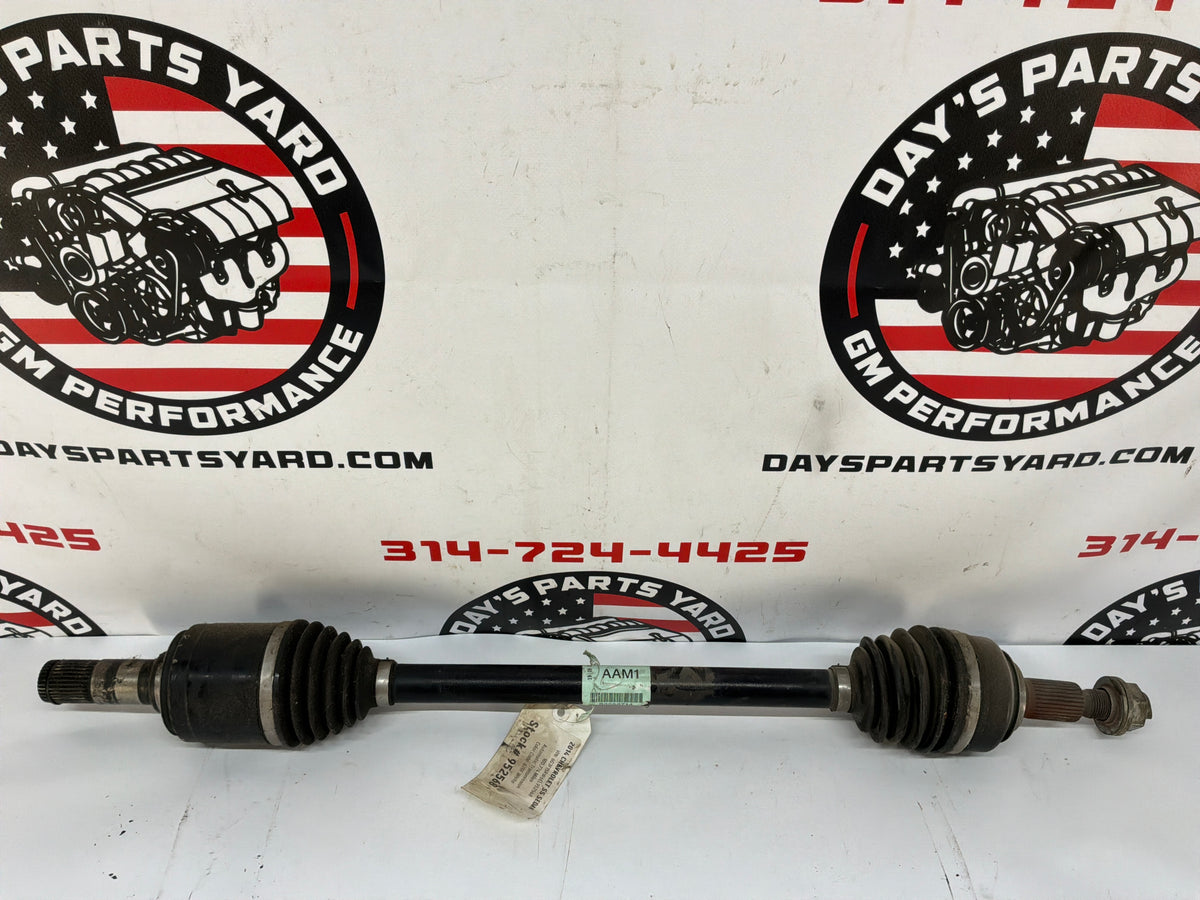 2014 Chevy SS Sedan LH Driver Rear CV Axle Half Shaft OEM - Day's Parts Yard