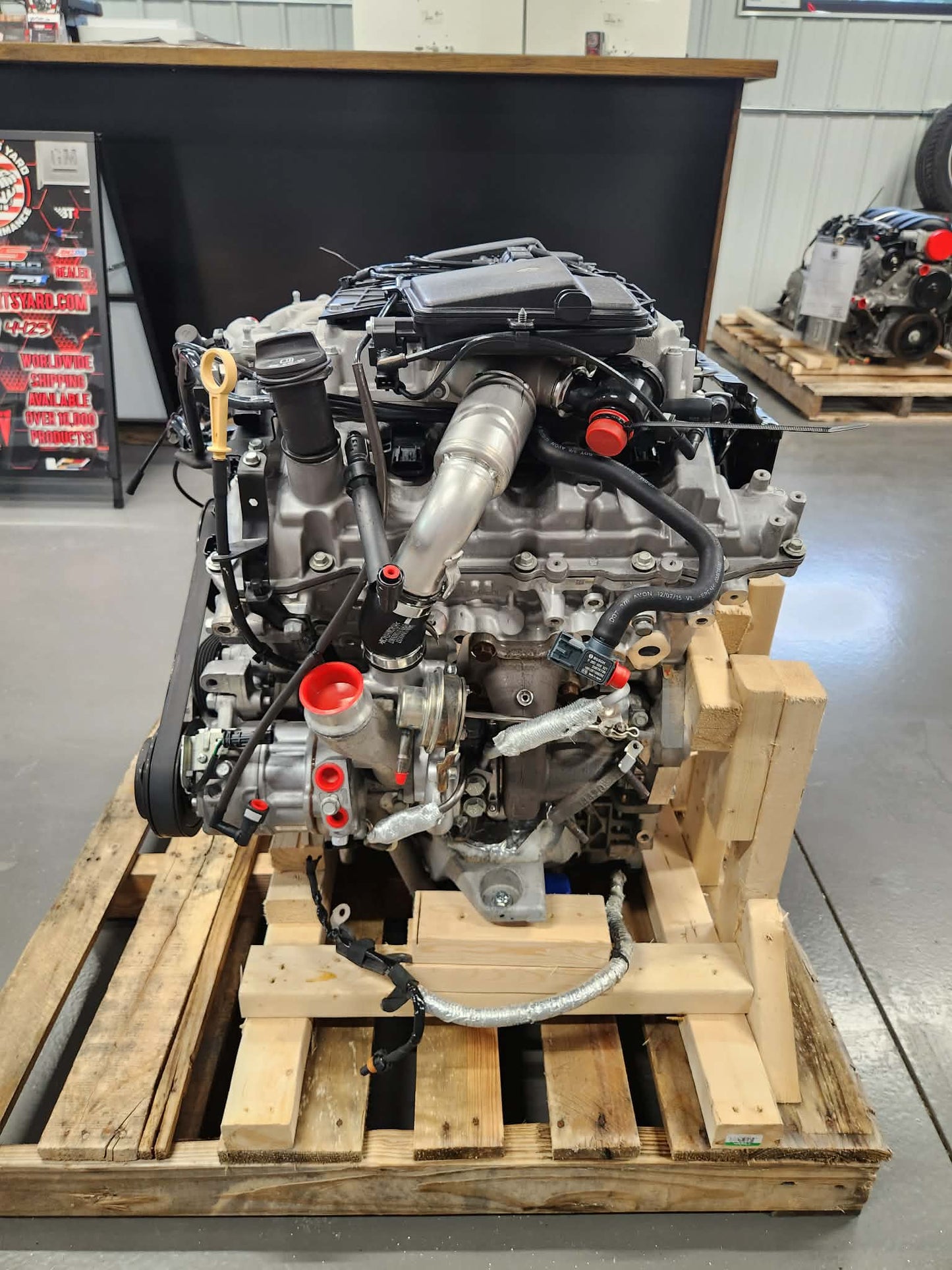 2016 Cadillac ATS-V LF4 3.6L Twin Turbo Engine Motor OEM