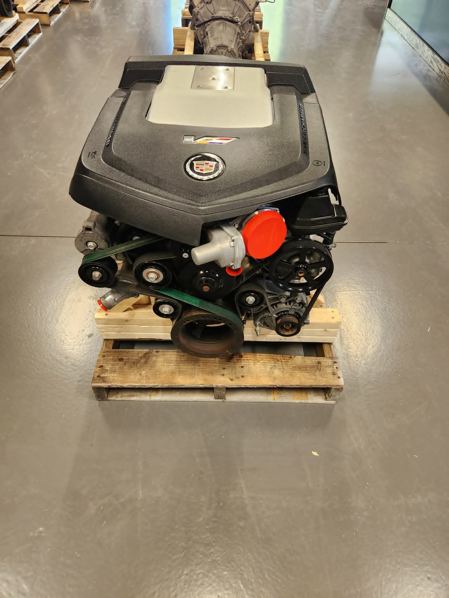 LSA 6.2L Factory Supercharged Engine Motor 6L90 Auto Trans Drivetrain Pullout 556HP 27k Miles