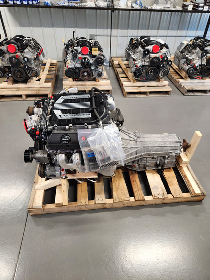 LT4 6.2L Factory Supercharged Engine Motor 8L90E Automatic Transmission Drivetrain Pullout