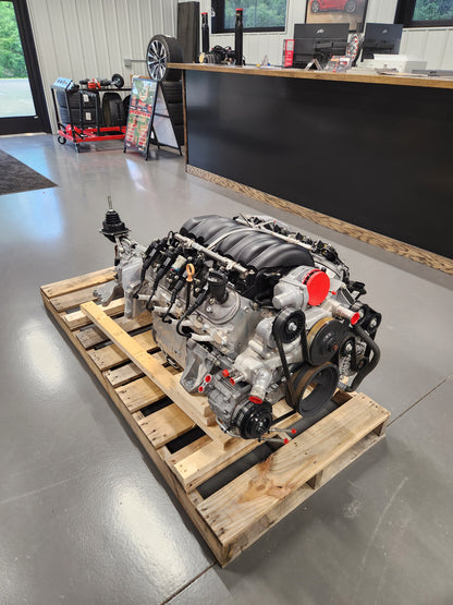 6.2L LS3 Engine TR6060 Manual Transmission Drivetrain Pullout 426HP 110k