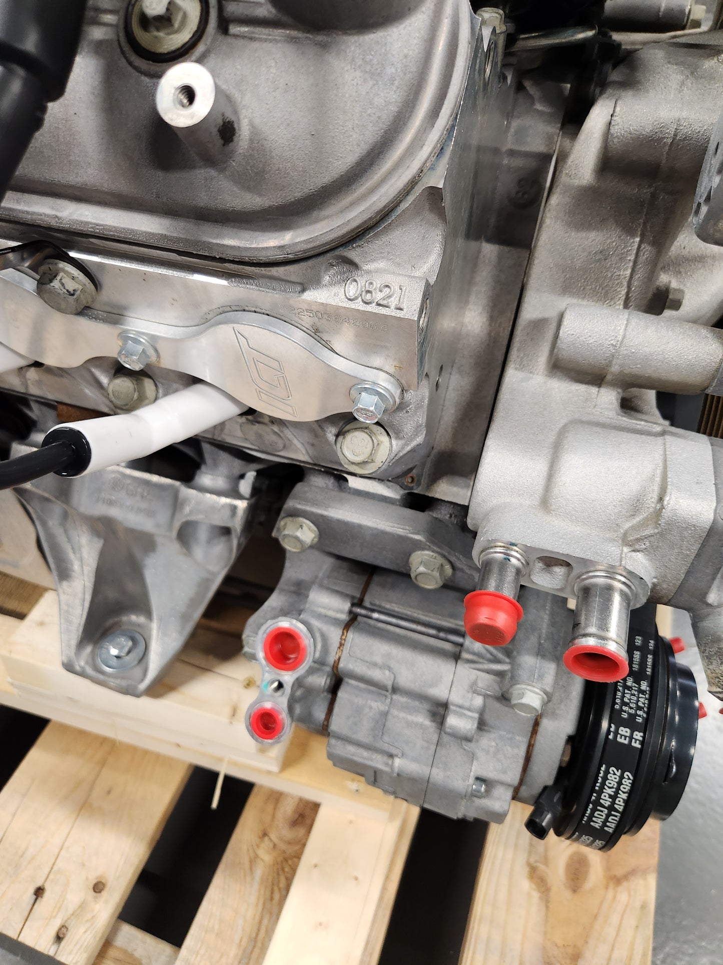 6.2L LS3 Engine TR6060 Manual Transmission Drivetrain Pullout 426HP 110k