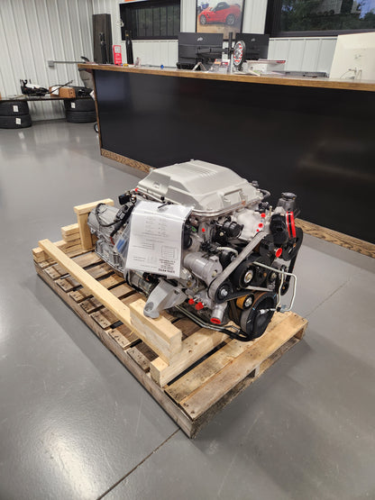 LSA 6.2L Factory Supercharged Engine Motor 6L90E 6spd Auto Trans Drivetrain Pullout 556HP