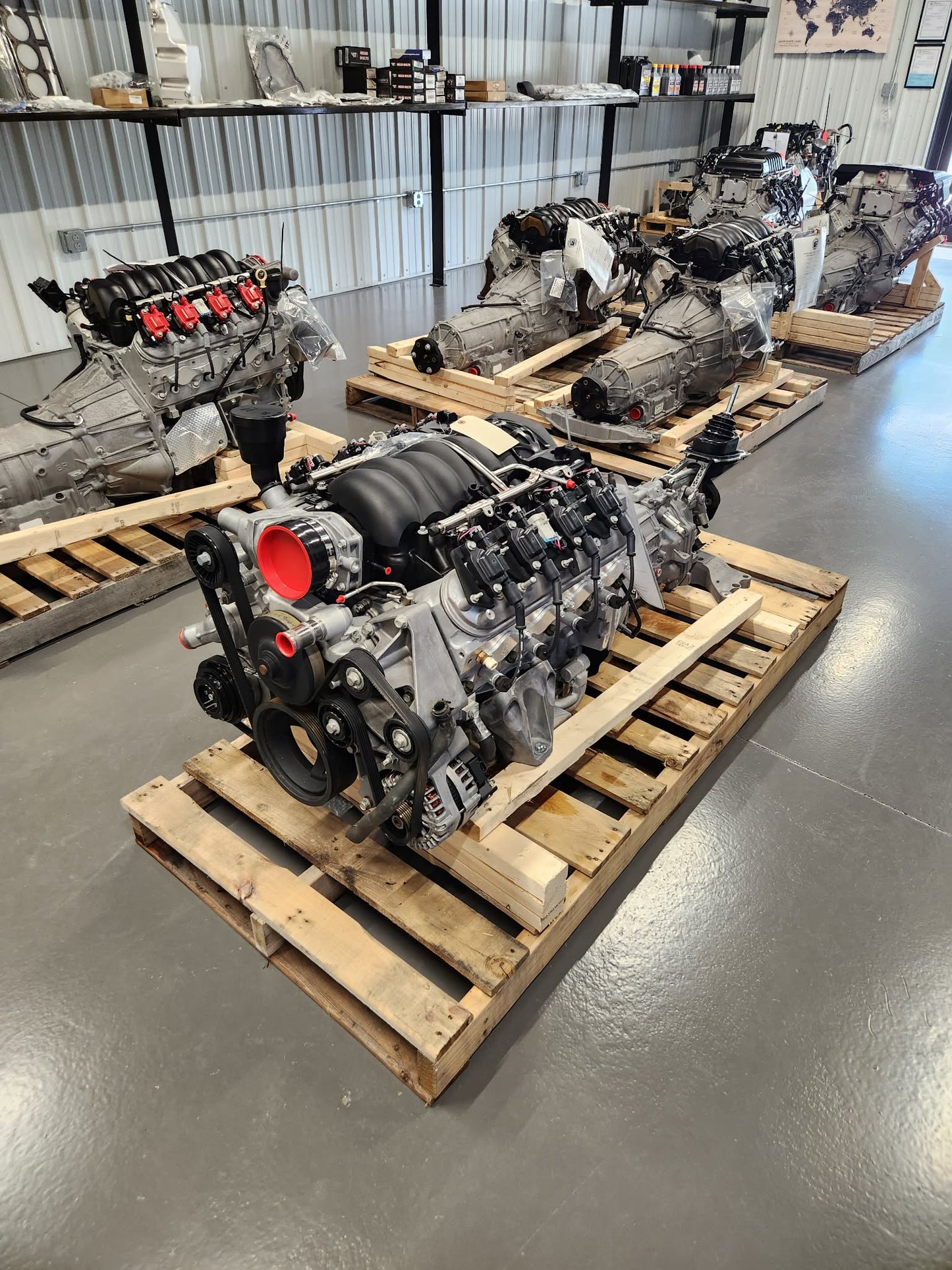 6.2L LS3 Engine TR6060 Manual Transmission Drivetrain Pullout 426HP 71k