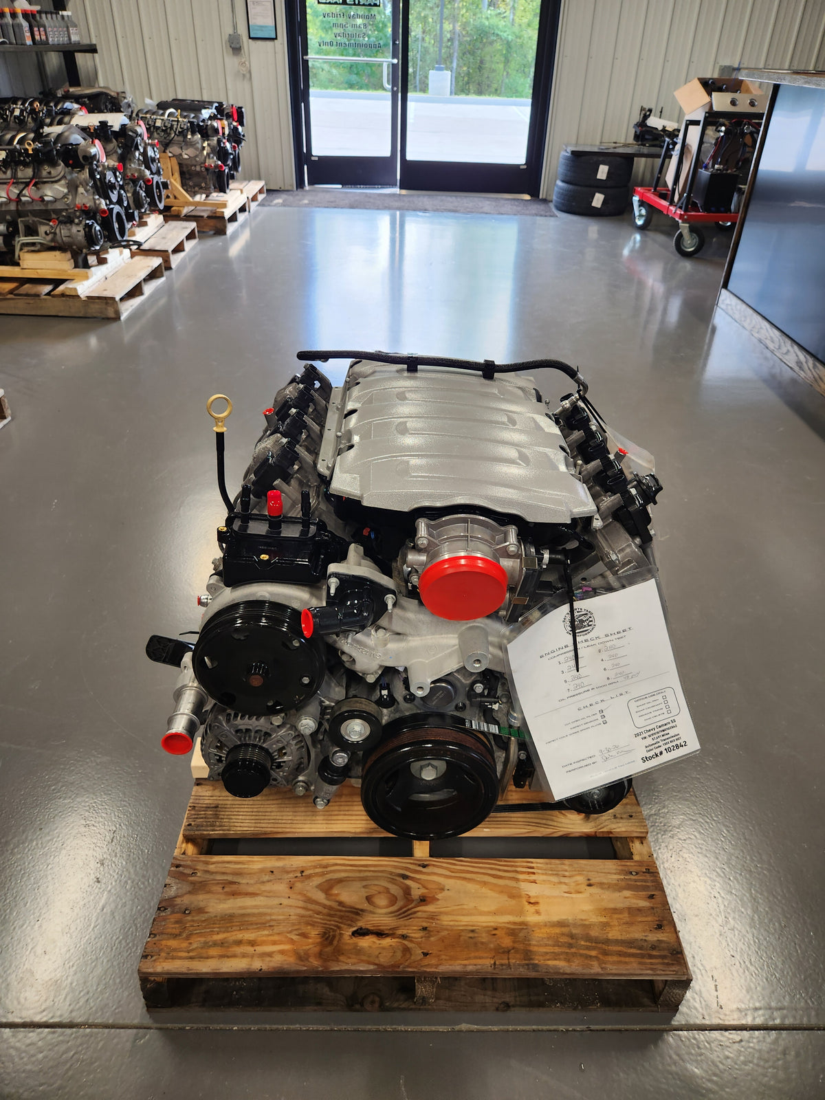 LT1 6.2L Gen V Engine Motor 10L80 10 Speed Auto Transmission Drivetrain Pullout Swap 455HP