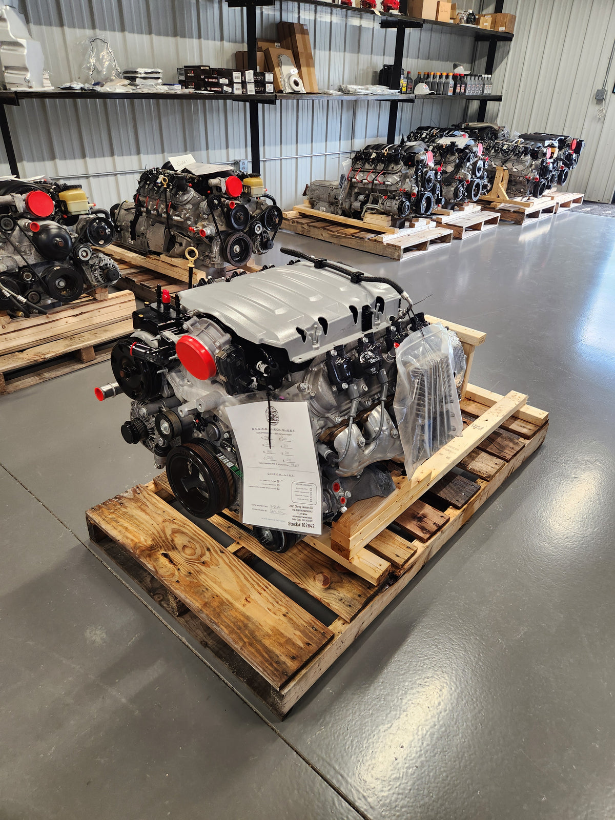 LT1 6.2L Gen V Engine Motor 10L80 10 Speed Auto Transmission Drivetrain Pullout Swap 455HP