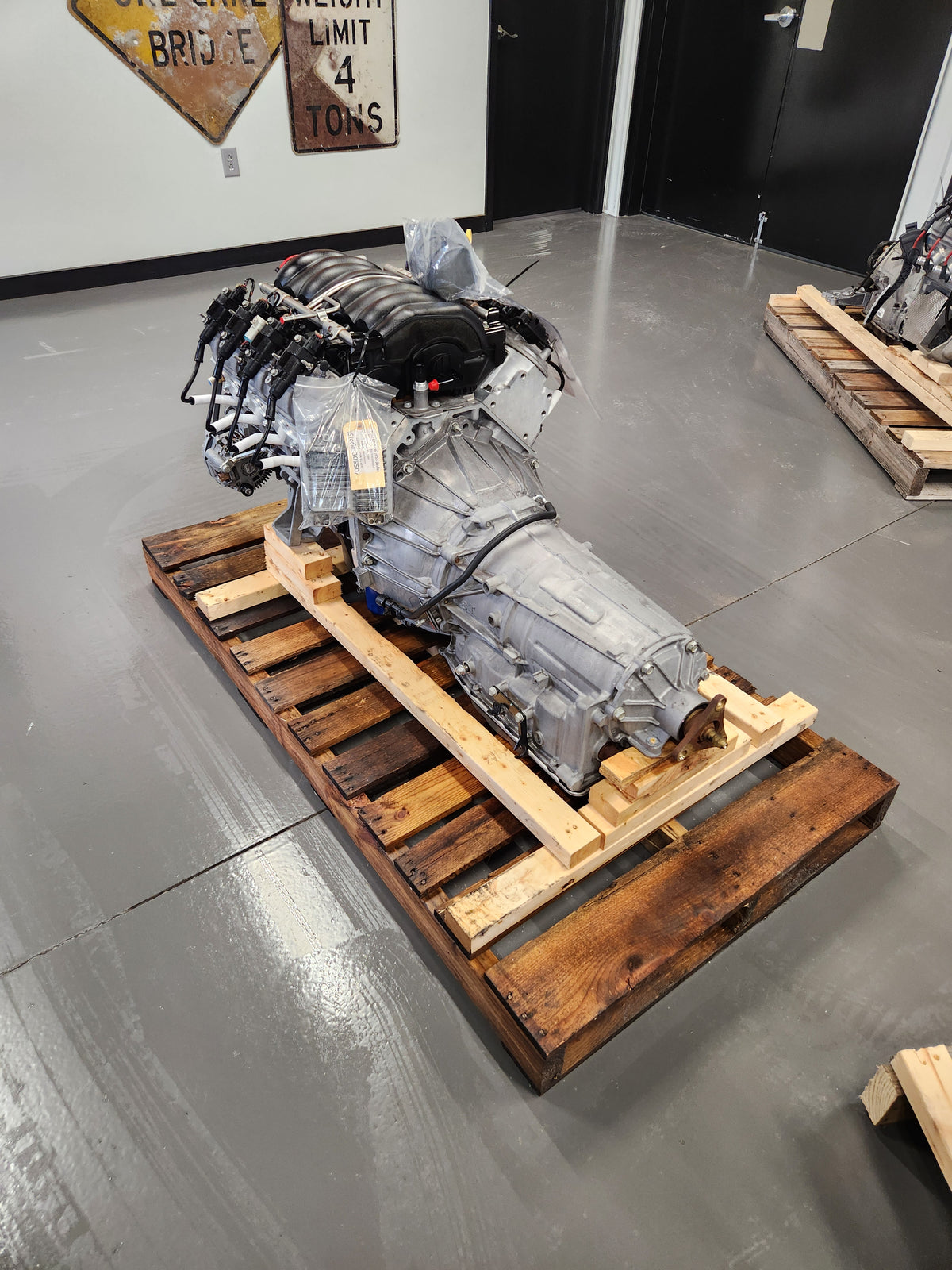 6.2L LS3 Engine 6L80 6 Speed Automatic Transmission Drivetrain Pullout 115k Miles CAMMED