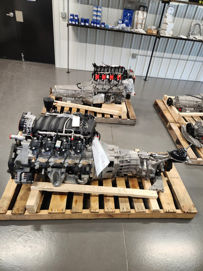6.2L LS3 Engine TR6060 Manual Transmission Drivetrain Pullout 426HP 71k