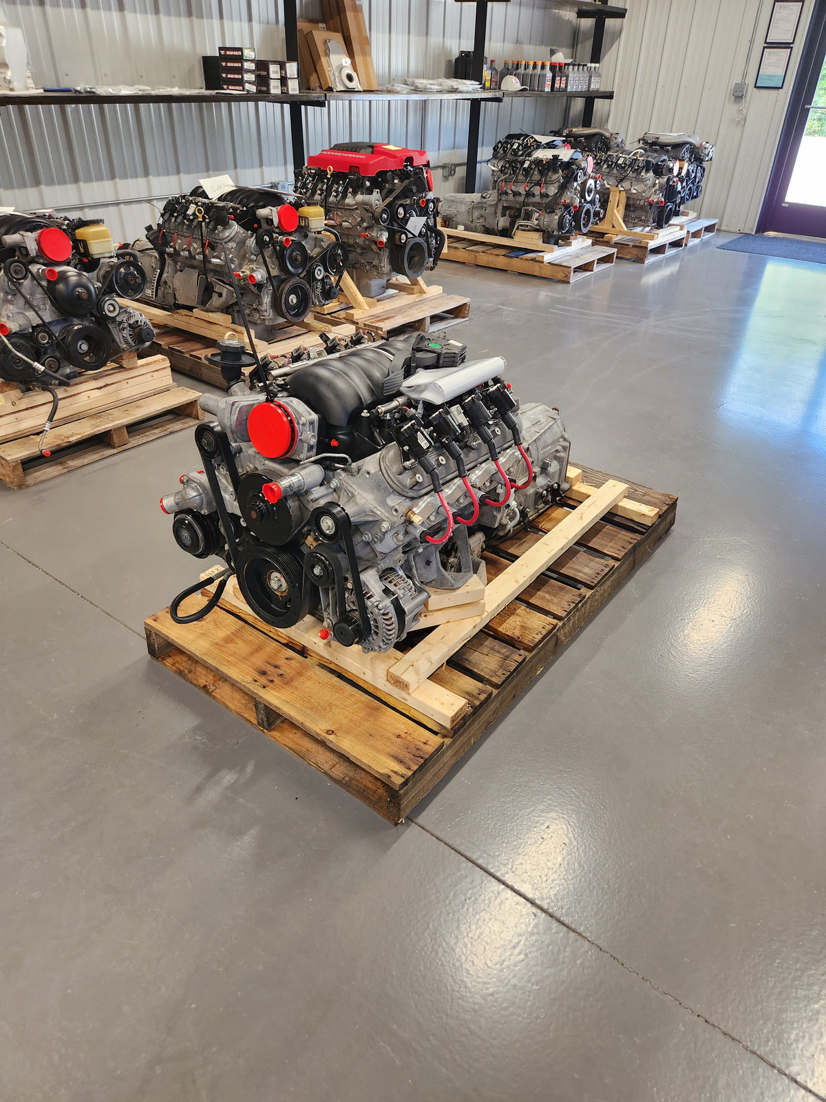 6.0L L77 L76 LS2 Engine 6L80 Automatic Transmission Drivetrain Pullout 355HP 123k