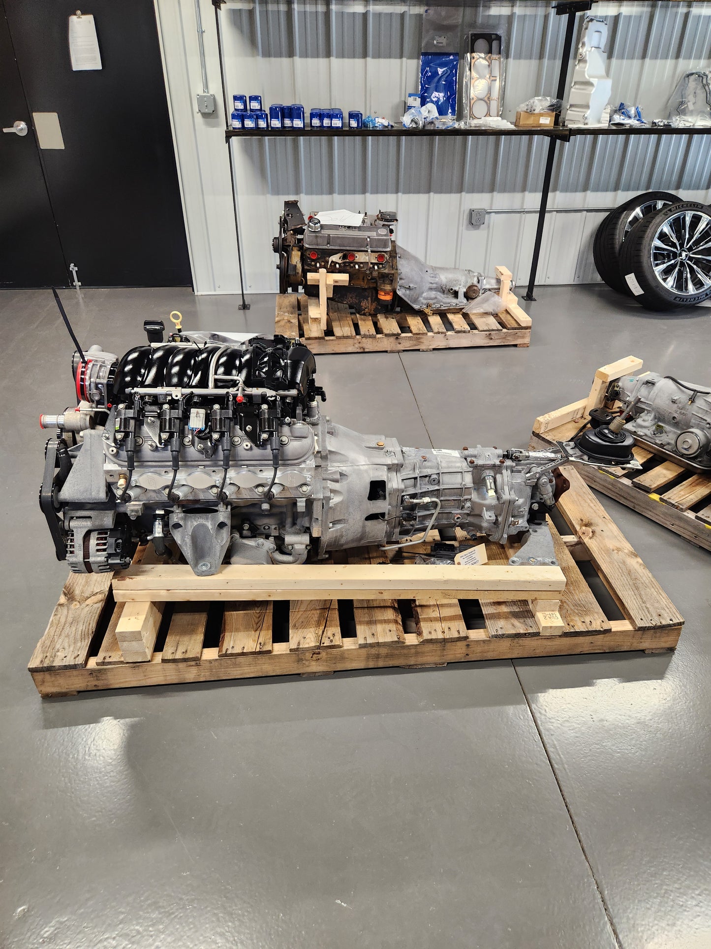 6.2L LS3 Engine TR6060 Manual Transmission Drivetrain Pullout 426HP 67k