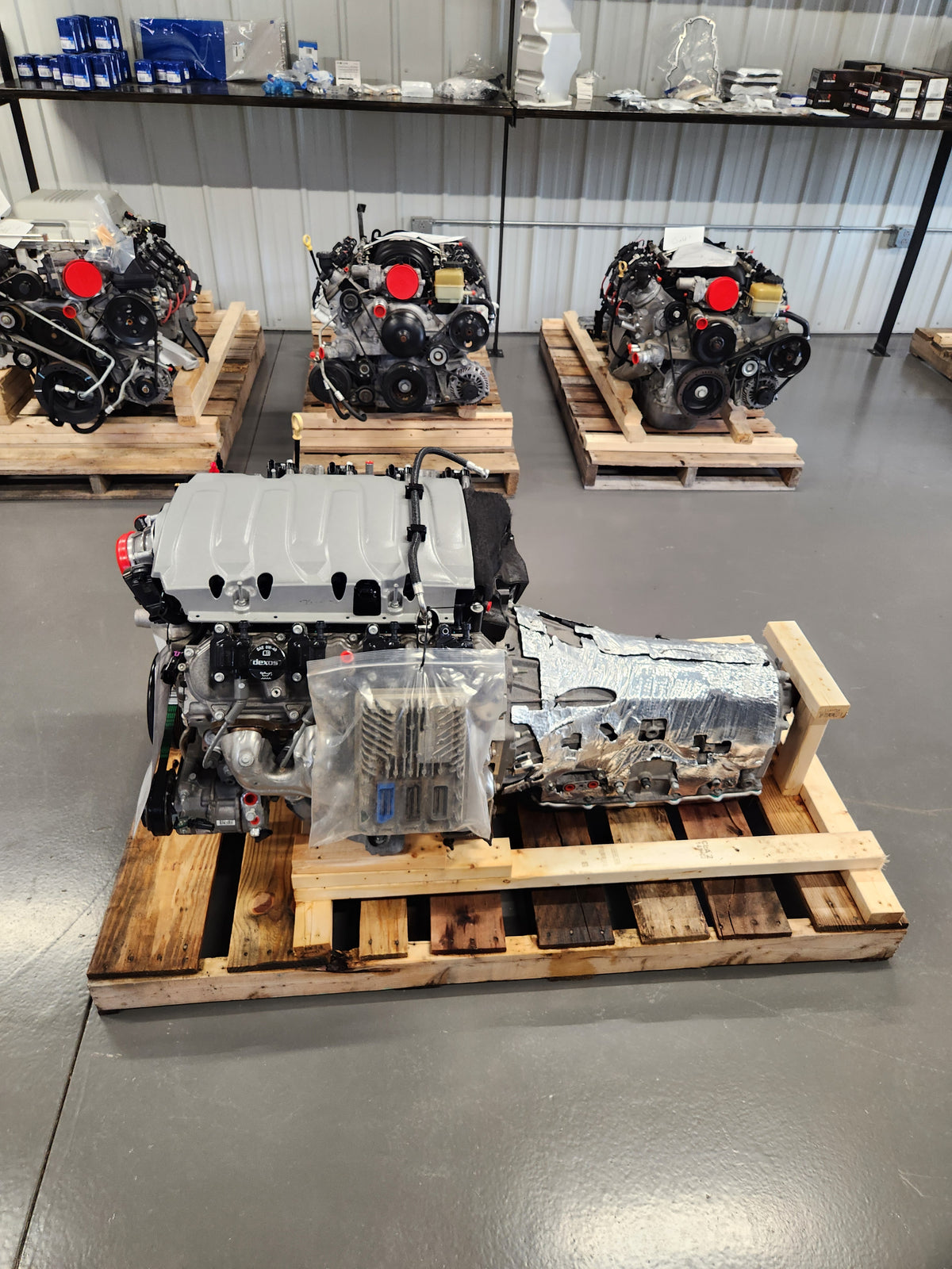LT1 6.2L Gen V Engine Motor 10L80 10 Speed Auto Transmission Drivetrain Pullout Swap 455HP