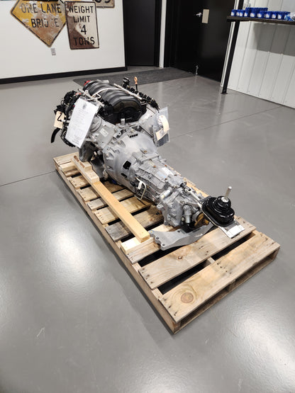 6.2L LS3 Engine TR6060 Manual Transmission Drivetrain Pullout 426HP 110k