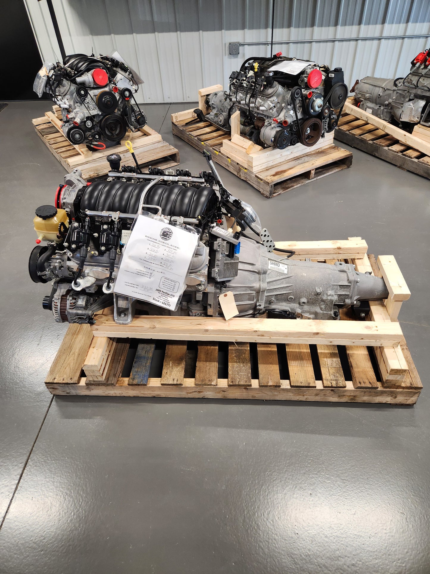 6.0 LS2 Engine 4L65 Automatic Transmission Drivetrain Pullout 400HP 42k Miles