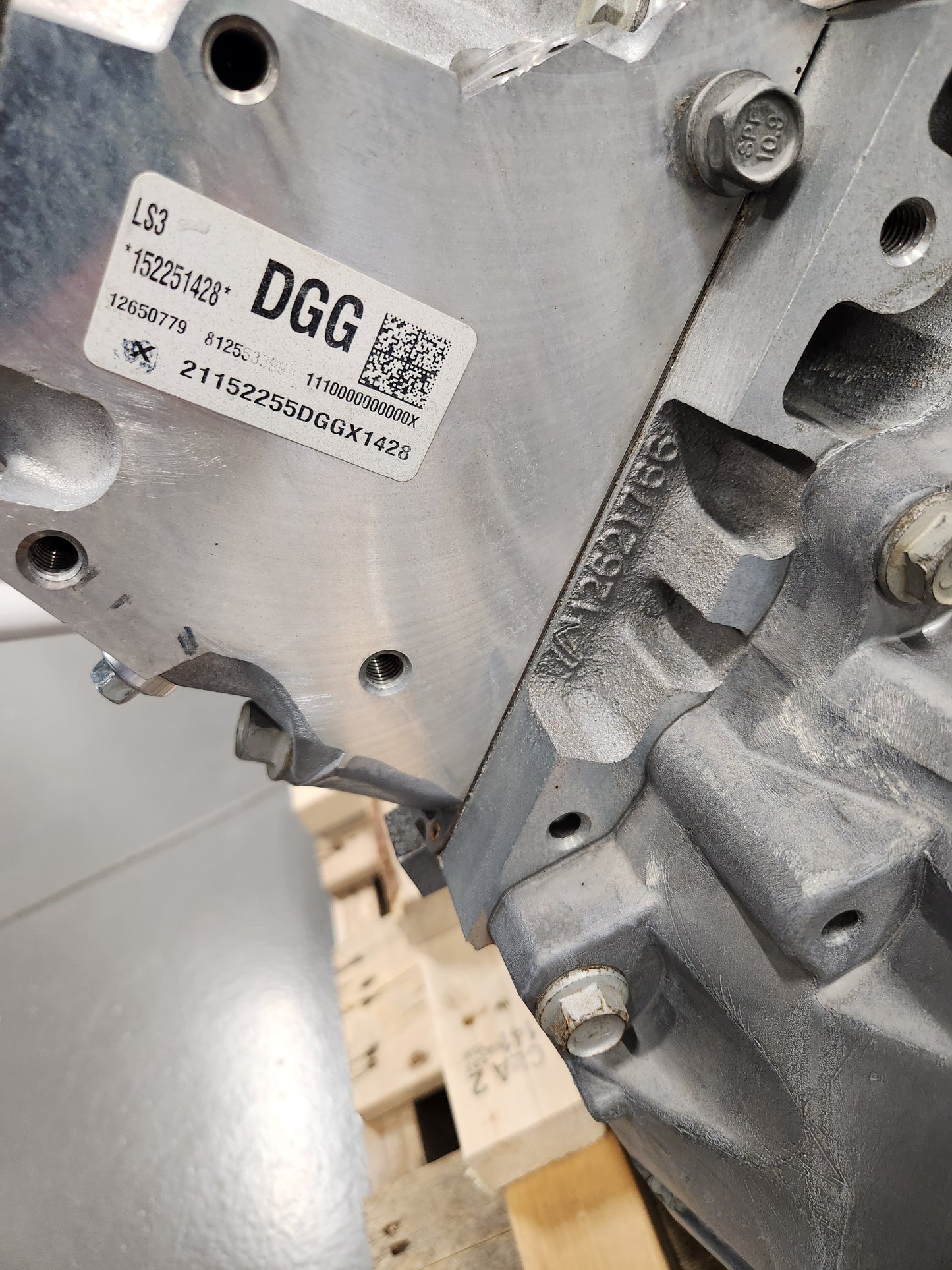 6.2L LS3 Engine TR6060 Manual Transmission Drivetrain Pullout 426HP 110k