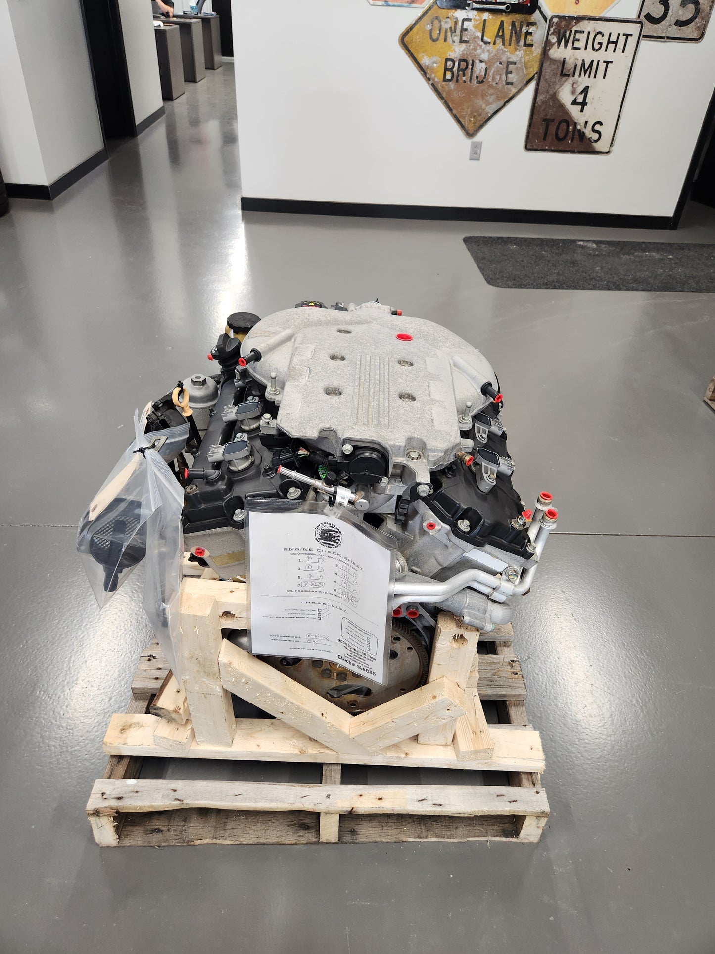 Pontiac G8 Base 3.6L LY7 V6 Engine Motor Assembly