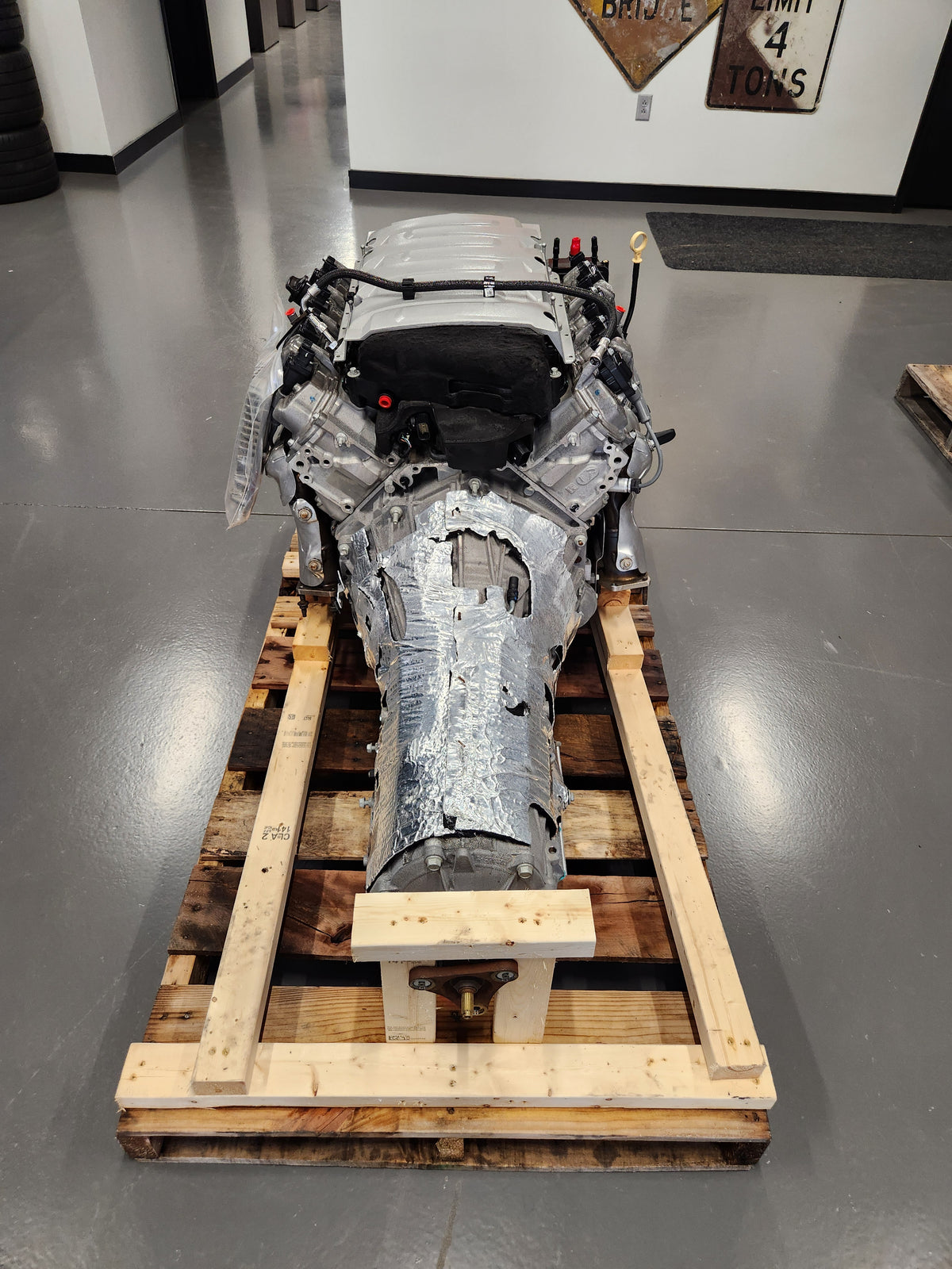 LT1 6.2L Gen V Engine Motor 10L80 10 Speed Auto Transmission Drivetrain Pullout Swap 455HP
