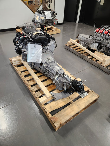 6.2L LS3 Engine TR6060 Manual Transmission Drivetrain Pullout 426HP 71k