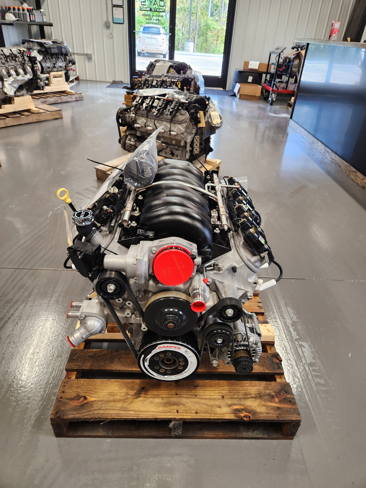 6.2L LS3 Engine 6L80 6 Speed Automatic Transmission Drivetrain Pullout 115k Miles CAMMED