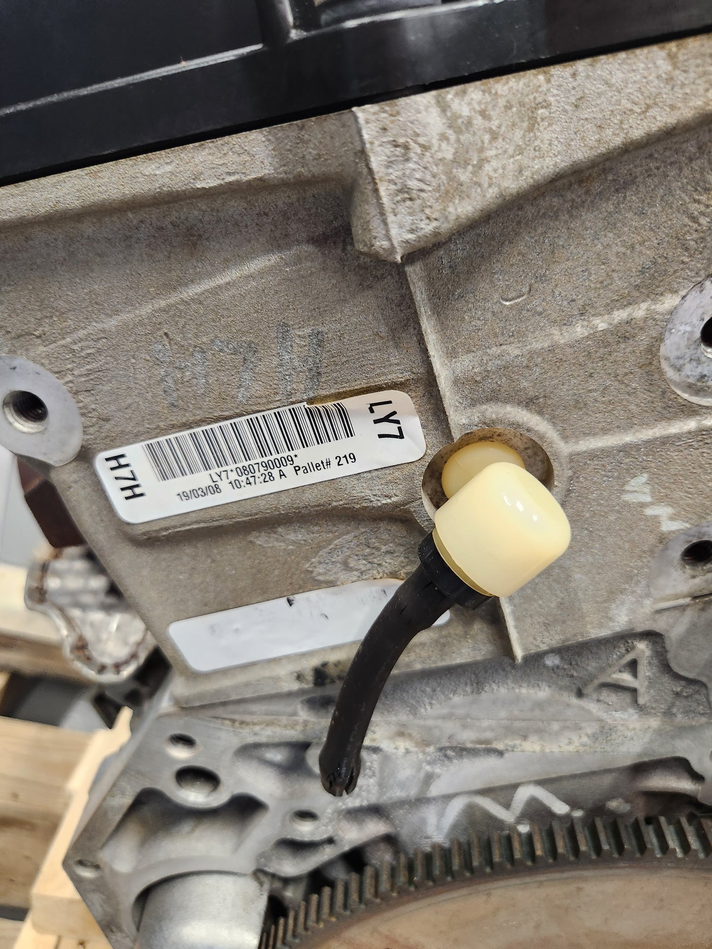 Pontiac G8 Base 3.6L LY7 V6 Engine Motor Assembly