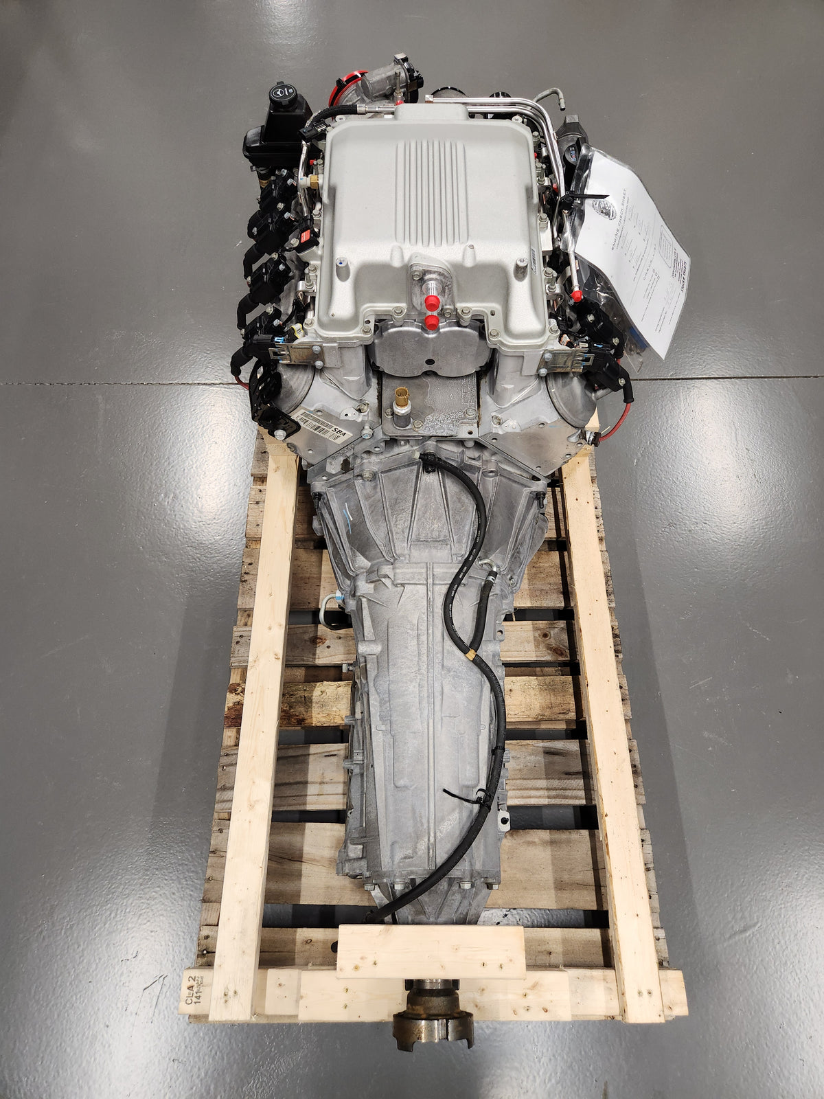 LSA 6.2L Factory Supercharged Engine Motor 6L90E 6spd Auto Trans Drivetrain Pullout 556HP